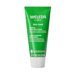 Weleda Skin Food Original Ultra-Rich Body Cream 2.5 Fluid Ounce, Plant Rich Hydrating Moisturizer with Pansy, Chamomile and Calendula